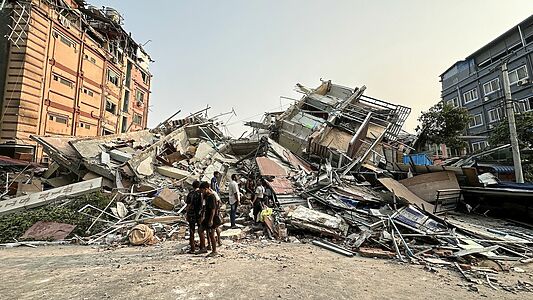 'Это очень сильное землетрясение': Научные данные о землетрясении магнитудой 7,7 в Мьянме