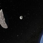 Дискообразный астероид 2024 YR4: угроза Луне и загадка его формы