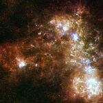 Галактический каннибализм: Большое Магелланово Облако разрывает своего соседа