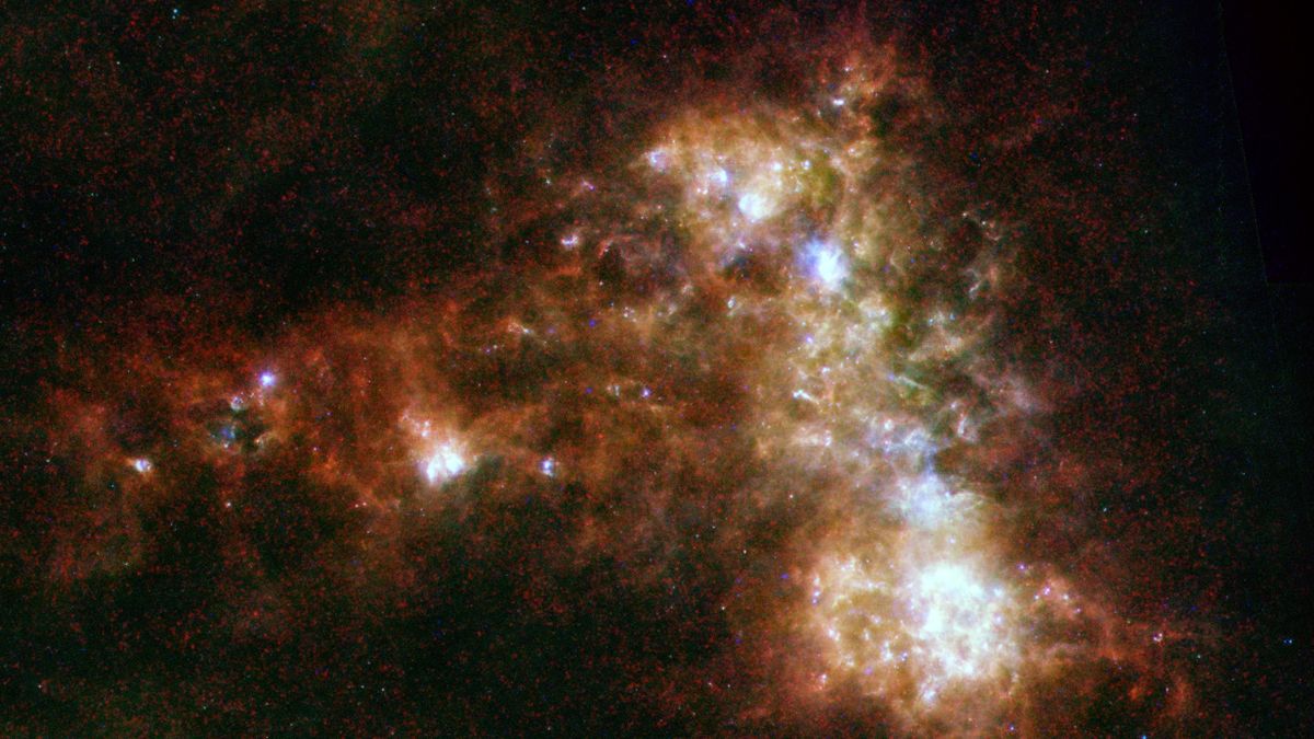 Галактический каннибализм: Большое Магелланово Облако разрывает своего соседа