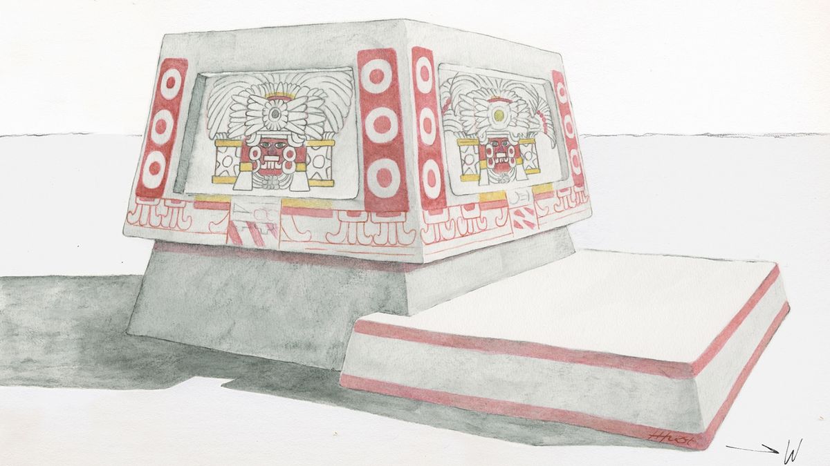 В Тикале обнаружен алтарь возрастом 1700 лет, внутри которого захоронены по меньшей мере 4 человека