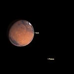 Как увидеть Марс в гостях у яркой звезды и Луны в июне этого года