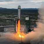 Blue Origin отправила в космос 70-го астронавта в рамках юбилейного полёта