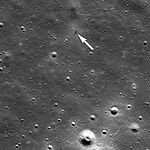 NASA зафиксировало место крушения японского лунного модуля Resilience