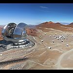 Редкий снегопад в самой сухой пустыне мира остановил работу обсерватории ALMA