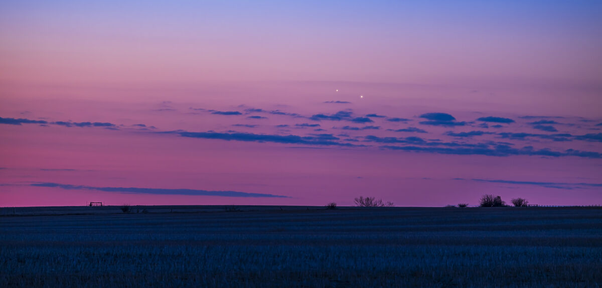 Венера и Юпитер: Уникальное танго на утреннем небе в августе
