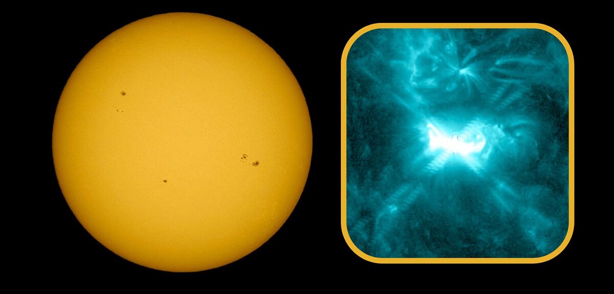 Солнце активизировалось: три мощные вспышки за сутки прервали трехнедельное затишье