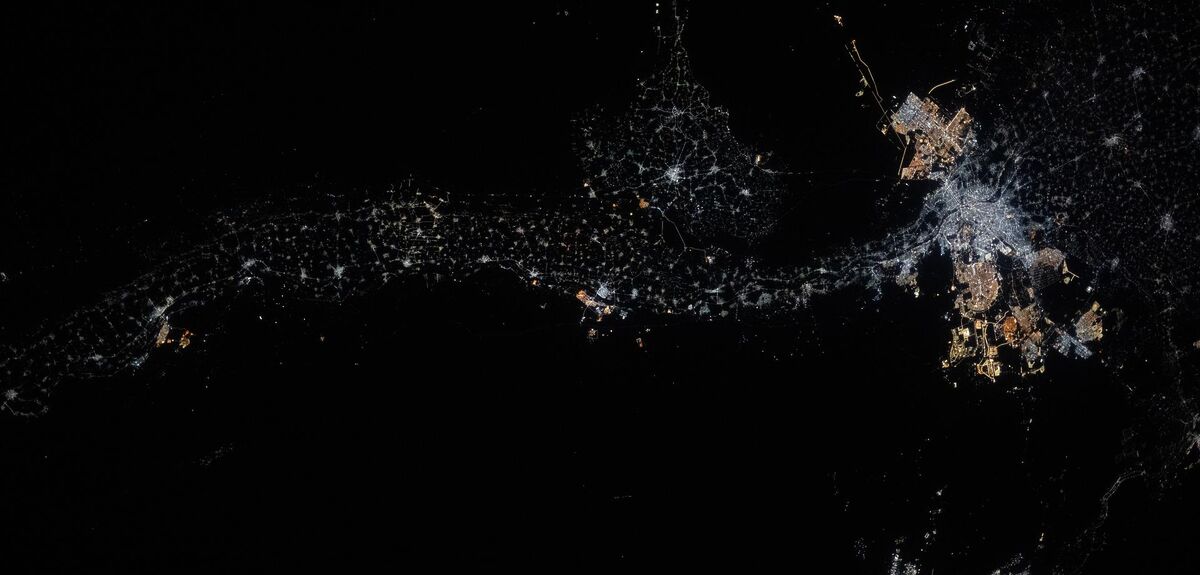 Нил, сияющая артерия Египта: вид из космоса раскрывает тысячелетия истории