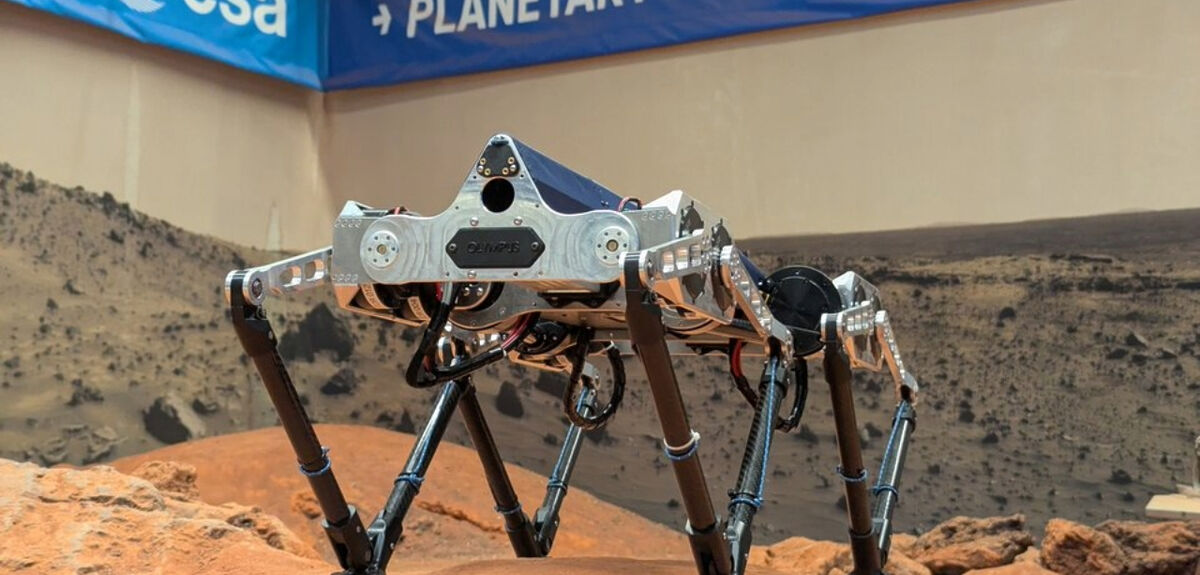 Прыжки по Марсу: четвероногий робот Olympus открывает новые горизонты космических исследований