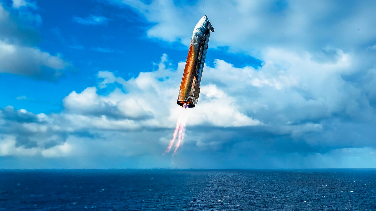 Starship выдержал бой: Уникальные кадры финального испытания перед марсианской миссией