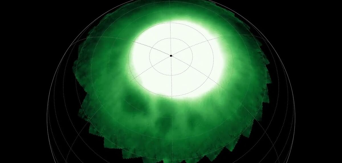 Загадка Сатурна: Телескоп «Джеймс Уэбб» обнаружил «тёмные бусины» и несимметричную звезду в атмосфере планеты