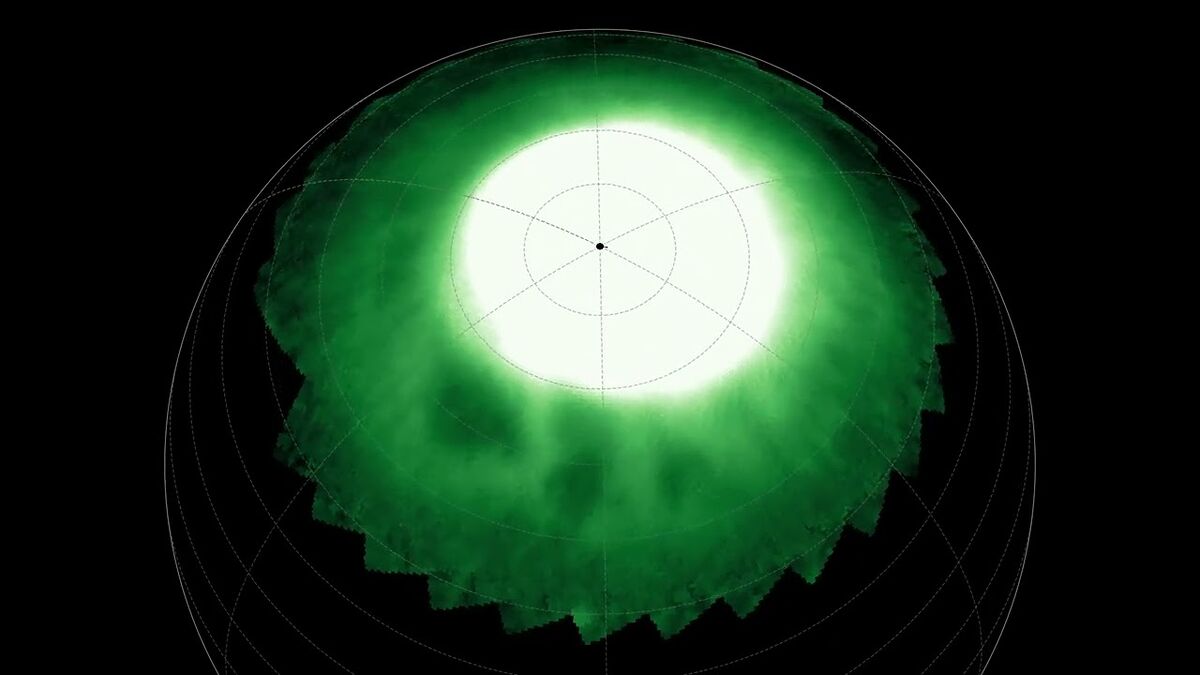 Загадка Сатурна: Телескоп «Джеймс Уэбб» обнаружил «тёмные бусины» и несимметричную звезду в атмосфере планеты