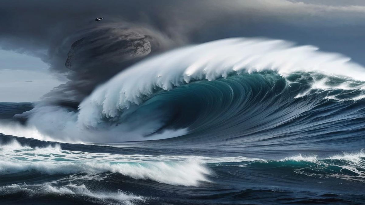 Космический удар: как астероид вызвал мега-цунами в Северном море