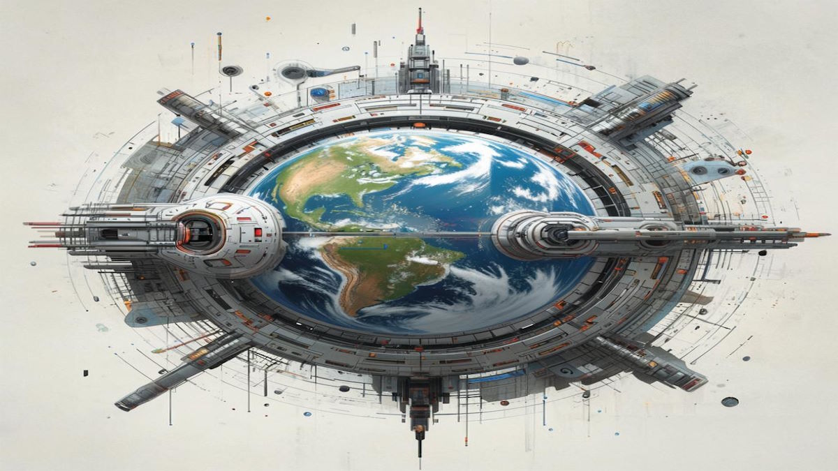 Что, если космос, который мы наблюдаем в телескопы, — это всего лишь искусно созданный купол, а Земля является не песчинкой в бескрайней Вселенной, но ценным экспонатом в грандиозном музее? На стыке философии, палеоастронавтики и анализа аномалий возникает радикальная гипотеза, переосмысливающая саму природу нашей реальности. Она описывает мир не как планету, а как изолированный биосферный модуль внутри рукотворной мегаструктуры, где небесные светила — сложная комбинация физических макетов и голографических проекций. От парадоксов к системе: зачем нужна новая модель? Современная наука сталкивается с феноменами, не укладывающимися в стандартные модели. Гравитационные аномалии у Венеры и Марса, гипотетическая «Антиземля» (Глория) и повторяющиеся сложные символы в наскальной живописи, словно описывающие единую систему, — все это наводит на мысль, что мы видим не отдельные загадки, а фрагменты единого пазла. Гипотеза «Биосферный архив» предлагает целостную картину, объясняющую эти противоречия. Архитектура иллюзии: пять уровней искусственного мира Модель предполагает существование нескольких взаимосвязанных уровней, создающих полную симуляцию космического пространства. Уровень Контейнера: Сфера Дайсона. Это гигантская внешняя оболочка, выполняющая функции изоляции, защиты и аккумулирования энергии. Она полностью скрывает внутреннее содержимое от внешнего мира, каким бы он ни был. Уровень Платформы: Базовая плоскость. Внутри Сферы существует плоская или искривлённая в заданной геометрии поверхность — основа для размещения функциональных модулей. Это «фундамент» всего комплекса. Уровень Экспонатов: Биосферные модули. На платформе расположены изолированные купола-биосферы. Наша «Земля» — лишь один из них. Рядом может находиться её близнец — Глория. Их соседство объясняет гравитационные аномалии не невидимыми планетами, а возмущениями от соседнего модуля в замкнутой системе. Уровень Управления: «Центральный Столп». В геометрическом центре системы расположен мощный энерго-информационный комплекс. Это «мозг» архива, ответственный за: Генерацию энергии для всей системы. Проекцию центрального светила («Солнца»). Общее управление процессами внутри модулей, включая ход времени и масштабные события. Уровень Симуляции: «Небесный купол». Над каждым био-куполом развёрнута продвинутая проекционная система, создающая иллюзию бесконечности. Для поддержания физического правдоподобия в проекцию встроены ограниченные физические макеты — Луна, Меркурий, Венера, Марс. Дальний космос с его галактиками и звёздами — чистая, хотя и невероятно детализированная, голограмма. Боги как метапрограммы: шумерский пантеон — инструкция к системе? Древние мифы, в частности шумерский эпос, могут быть не вымыслом, а попыткой описать наблюдаемые функции этой гигантской системы. Каждое божество соответствовало определённому модулю управления: Уту/Шамаш (Солнце) — главный энергетический и проекционный комплекс. Син/Нанна (Луна) — модуль контроля биоритмов и временных циклов. Нингир/Набу (Меркурий) — модуль связи и архивирования данных. Инанна/Иштар (Венера) — модуль управления социальными и репродуктивными процессами. Нинурта/Нергал (Марс) — модуль безопасности, ответственный за «перезагрузку» системы (катаклизмы). Таким образом, «совет богов Аннунаков» может быть метафорическим описанием центрального процессора и его периферийных устройств. Облака как дисплей: гипотеза атмосферного интерфейса Наиболее смежное предположение касается роли земной атмосферы. Она может быть не только средой обитания, но и динамическим интерфейсом системы. В рамках модели можно допустить, что: Облака и небесные явления иногда функционируют как носители информации или временные дисплеи, отображающие системные данные, коды и идентификаторы. Исторические и современные аномалии — от средневековых «кораблей-призраков» Магонии до современных НЛО и НПО — могут быть следствием процессов технического обслуживания, ремонта или перекачки энергии в этом интерфейсе. Это не инопланетяне, а «инженеры», обслуживающие сложный механизм. Фундаментальные вопросы: что остаётся за кадром? Если эта модель верна, она ставит перед человечеством вопросы, переворачивающие всё с ног на голову: Цель проекта: Мы — объект сохранения на случай глобальной катастрофы? Живой архив биосфер? Или мы участники долгосрочного эксперимента по изучению развития цивилизации в контролируемых условиях? Свобода воли или сценарий? Является ли история человечества запрограммированным сценарием «кураторов» или результатом нашего свободного выбора в рамках заданных параметров? Возможен ли контакт? Существует ли способ осознанного взаимодействия с «интерфейсом» системы? Могут ли наши попытки расшифровать код ДНК или квантовую физику быть подсознательными попытками «взломать» протоколы управления? Гипотеза «Биосферный архив» не претендует на истину в последней инстанции, но предлагает единую объяснительную рамку для множества разрозненных загадок. Она бросает вызов не только науке, но и нашему восприятию самих себя, заставляя задуматься: мы — хозяева планеты или обитатели самого совершенного в мире аквариума, даже не догадывающиеся о существовании его стен?