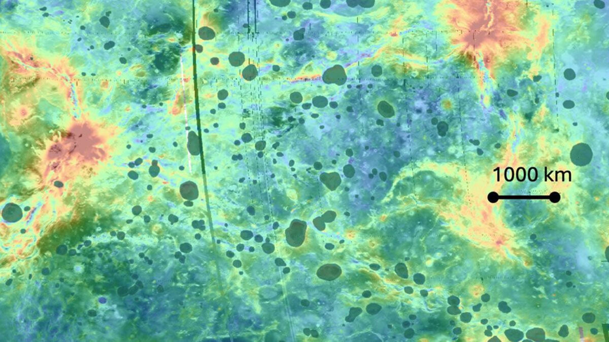 Загадка Венеры: «Стеклянный потолок» в недрах планеты формирует её таинственную поверхность