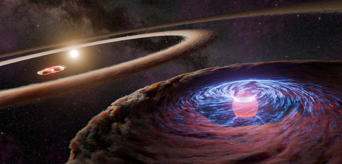 Рождение гиганта: Астрономы впервые увидели, как формируется планета в кольце звезды