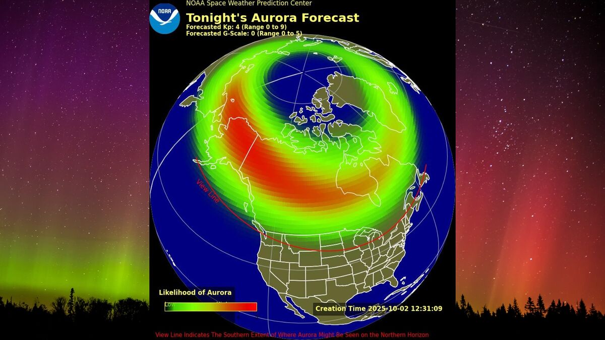 Феерия Северного Сияния: Последний Шанс Увидеть Северное Сияние Сегодня Ночью
