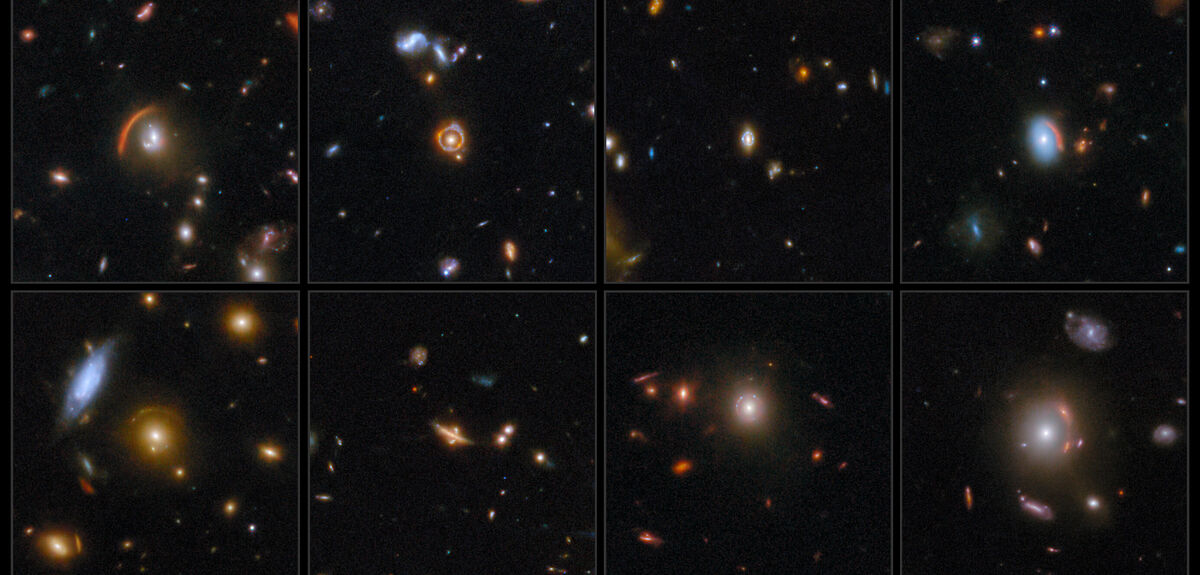 Космические увеличительные стекла: как телескоп Джеймса Уэбба открывает новые гравитационные линзы