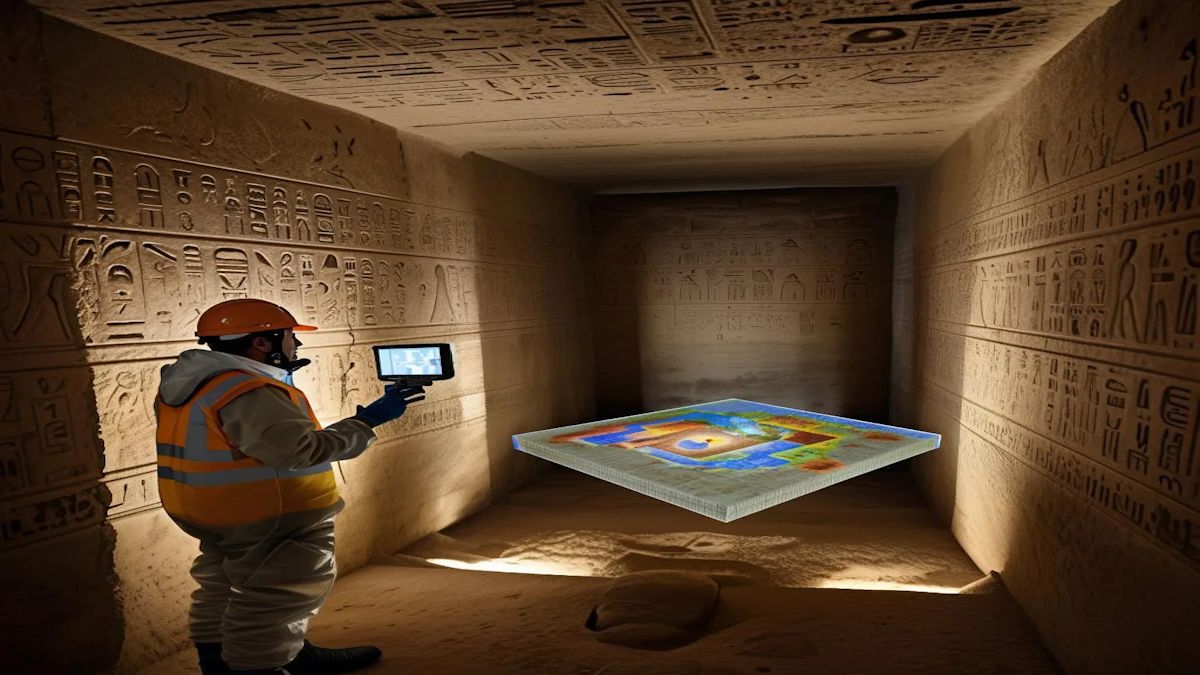 Тайна фараона Менкаура: Ученые нашли скрытые помещения в самой загадочной пирамиде Гизы