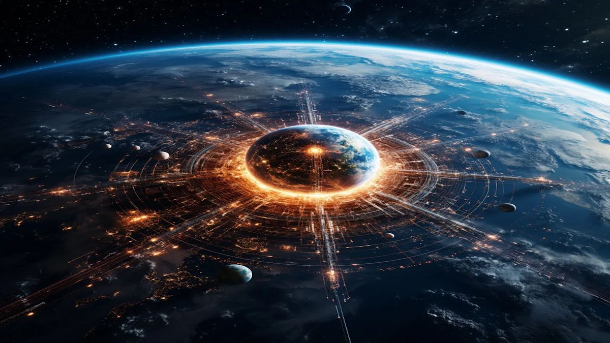 Квантовый ландшафт Земли: Новая гипотеза о планете как гигантском компьютере