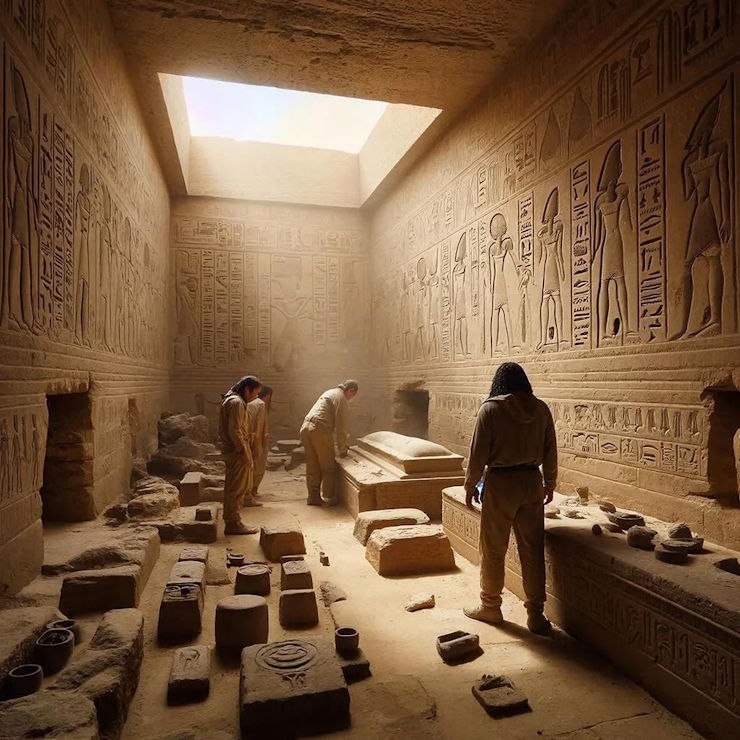 Загадка под Пирамидами: Новые открытия под Гизой