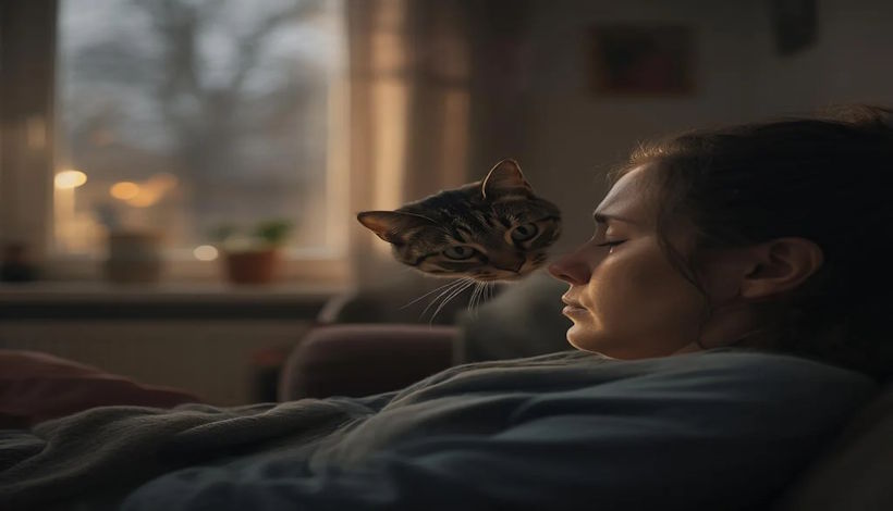 Не мистика, а физиология: как кошки на самом деле чувствуют изменения в состоянии человека