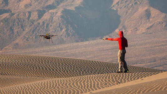 Долина Смерти как Марс: испытания дронов для будущих планетных миссий
