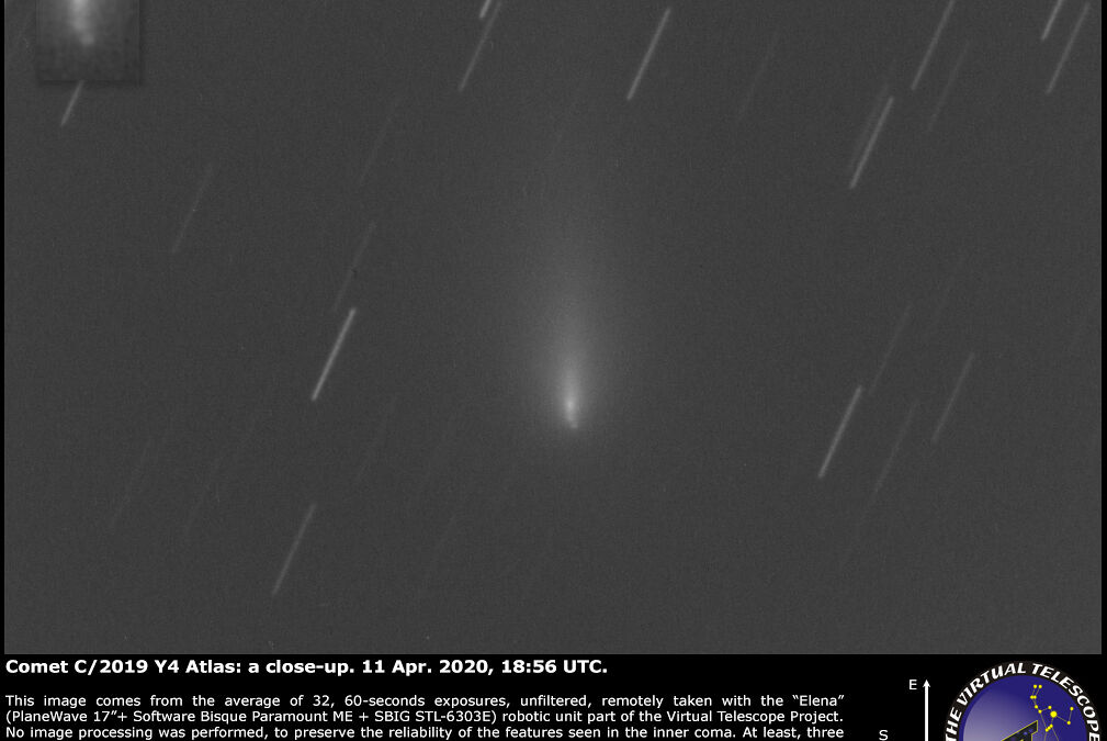 Тайна распавшейся кометы: выжил ли осколок размером с полкилометра?