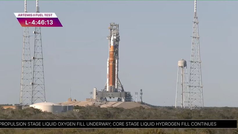 Ключевое испытание пройдено: лунная ракета NASA с небольшой течью готова к полёту с экипажем