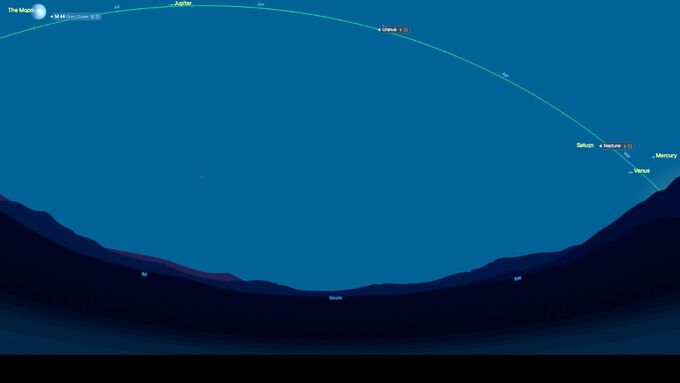 Парад планет в феврале: грандиозное шоу или астрономическая иллюзия?