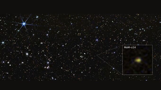 Свет из бездны времени: телескоп Webb обнаружил самую далёкую галактику, бросающую вызов космологии