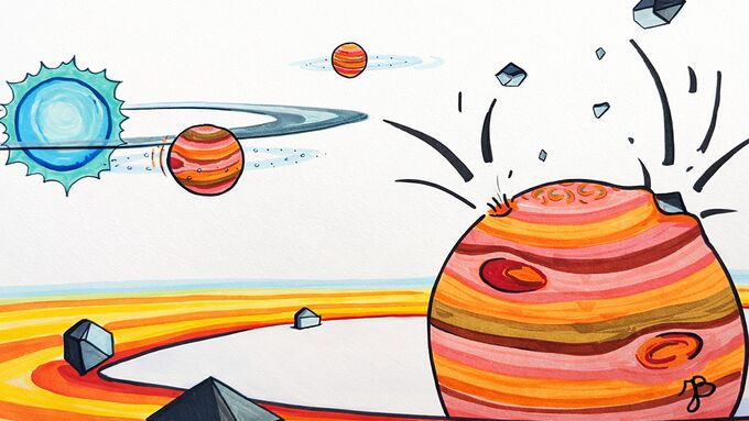 Пересмотр границ: как рождаются сверхгигантские планеты?