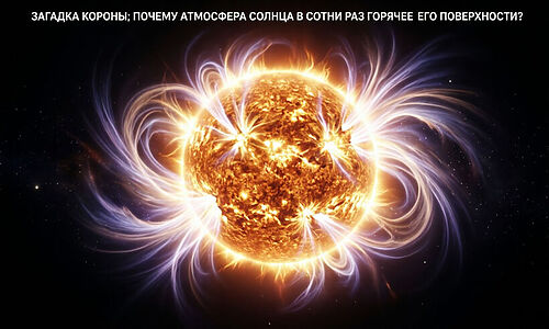 Загадка короны: почему атмосфера Солнца в сотни раз горячее его поверхности