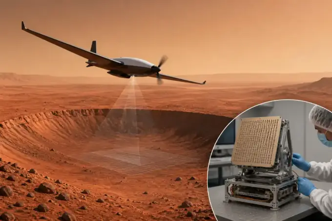 Радиосвязь для Марса: NASA тестирует антенны миссии SkyFall, которой предстоит летать в разреженной атмосфере