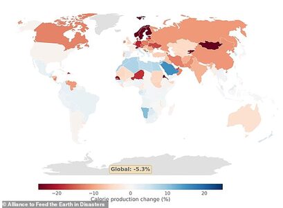 Коллапс Атлантической циркуляции может обрушить мировое производство продовольствия