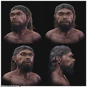 Учёные воссоздали лицо древнейшего Homo sapiens: темнокожий мужчина с бородой