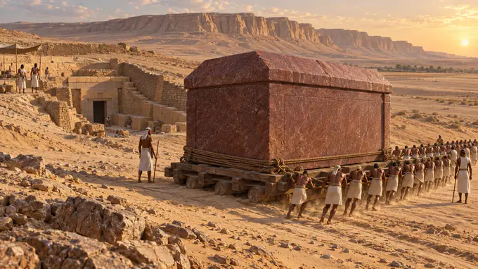 60-тонная кварцитовая камера: как древние египтяне перестраивали гробницы фараонов
