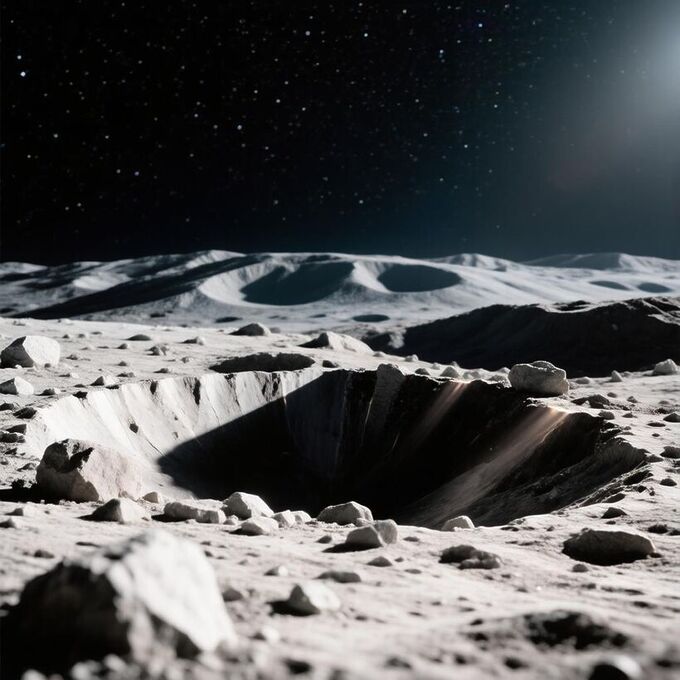 Яма Мариус-Хиллз: NASA исследует лунное отверстие, которое может стать домом для будущей базы